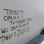 Oaxaca Closed graffiti