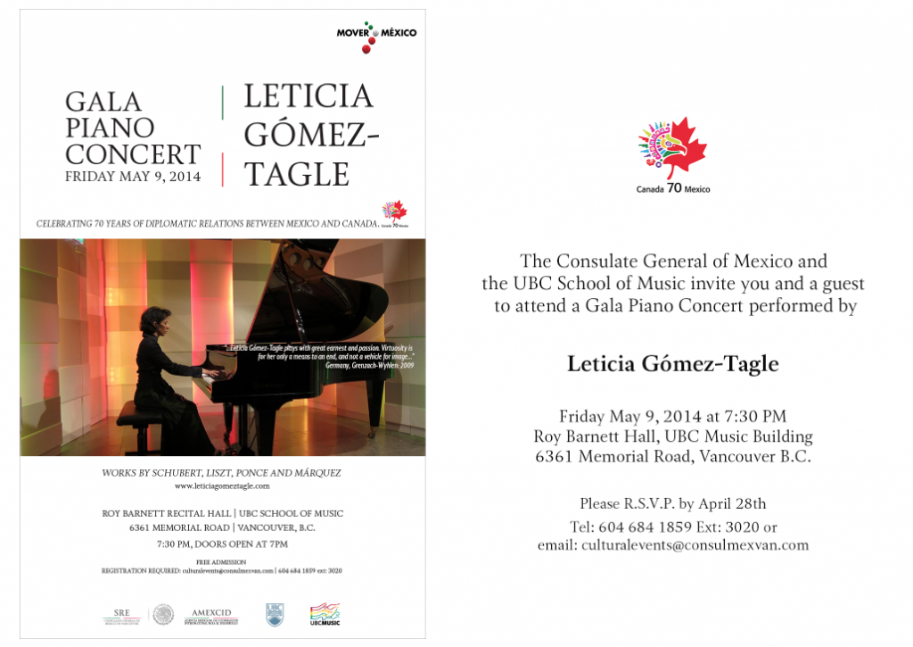 Leticia Gómez-Tagle gala concert