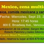 ViVa Mexico-Cena Multicultural